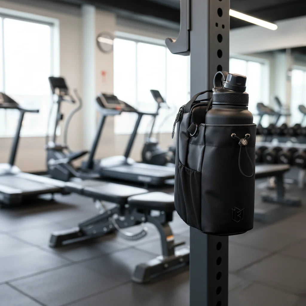 2025 New Magnetic Water Bottle Pouch Bag Gym-Specific Water Cup Holder with Strong Magnet for Outdoor Sports Cup Holder Bag